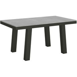 Ausziehbarer Tisch 90x160/420 cm Bridge Evolution Cement Anthrazit