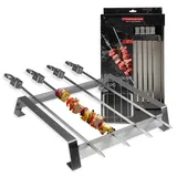 FMprofessional Grillspieß 34 x 24,5 cm Edelstahl weiß