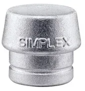 SIMPLEX-Einsatz, Weichmetall, silber | D=50 mm | 3209.050