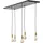 Brilliant Darcia 5-flg. 133 cm schwarz Metall/Holz
