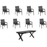 KETTLER Garten-Essgruppe Basic Plus Premium grau