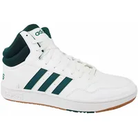 Adidas Hoops 3.0 Mid core white/collegiate green/gum 4 43 1/3