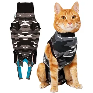 Suitical Recovery Suit XS - Schwarz Camouflage