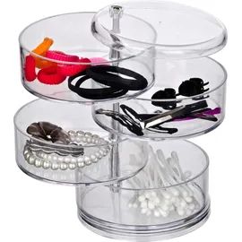 Wenko Kosmetik Organizer Tower 4-tlg. transparent