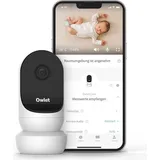 Owlet Cam 2: Smarte HD Babyphone Kamera weiß - Weiß