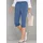 GOLDNER Sportive Caprihose Blau 19