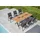 Niehoff Solid Gartentisch 220 x 95 x 76 cm Anthrazit