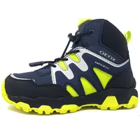 GEOX J MAGNETAR Boy B ABX Sneaker, Navy/Lime, 28