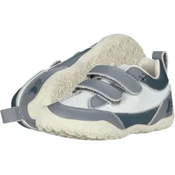 Ballop Barfussschuhe Sneaker Tenui (flexible Sohle, Klettverschluss) grau Kinder