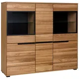 Möbel Boss Highboard Lola 163 x 152 x 41 cm Braun