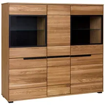 Möbel Boss Highboard Lola 163 x 152 x 41 cm Braun