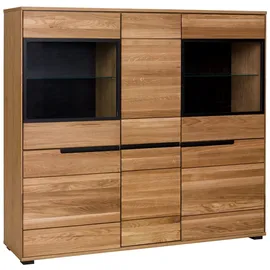 Möbel Boss Highboard Lola 163 x 152 x 41 cm Braun