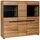 Möbel Boss Highboard Lola 163 x 152 x 41 cm Braun