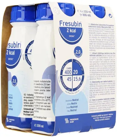Fresubin 2 Kcal Drink Neutral Trinkflaschen 4x200ml