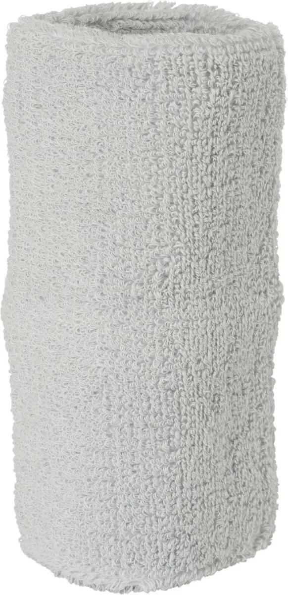 Myrtle Beach Frottee Armschweißband extrabreit Sportzubehör MB044 light grey one size