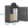 Proregal Werkzeugschrank Metall 50x65x27,5 cm Anthrazit abschließbar