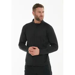 Sweatjacke ENDURANCE "Almatt", Herren, Gr. XL, schwarz, 100% Polyester, unifarben, casual, normal, Rundhals, Langarm, Sweatjacken, mit atmungsaktiver Eigenschaft