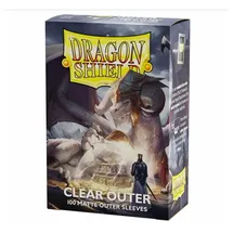 dragon shield! Dragon Shield Outer Sleeves Matte Clear (100)