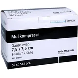 Medi Kauf Braun GmbH & Co. KG Mullkompressen 7,5 x 7,5 cm 100 St.