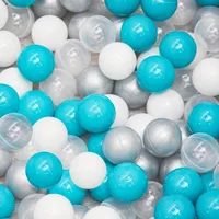 LittleTom 200 Bunte Bälle für Bällebad - 5,5cm Bällebad Bälle Kinder Spielbälle Bällepool