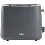 DOMO Wood You Toaster Grau