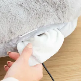 InnovaGoods Fußwärmer ergonomisch gestaltet und tragbar, 3 Temperaturstufen, 1,5Mts Stromkabel, Wärmt Ihre Füße in Sekunden, Ideal für den Winter.