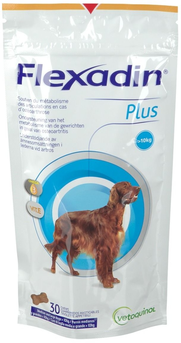 Flexadin® Plus chiens moyens et grands chiens (> 10 kg) 30 pc(s) comprimé(s)