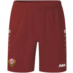 JAKO Herren Fanhose Dynamo Dresden Short Ausweich, weinrot, M