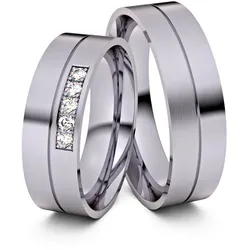 Trauringe Velbert 585er Palladium - 4723