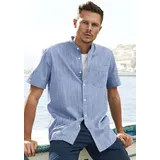 H.I.S. Kurzarmhemd Blau 4XL