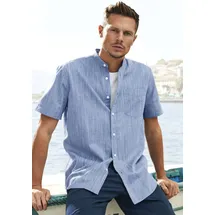 H.I.S. Kurzarmhemd Blau 4XL