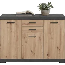 FMD Bristol 3 120 x 89,9 x 34,9 cm Schubladen braun