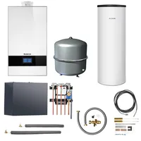 Buderus Gas-Brennwert Logaplus-Paket W49 GB182i.2-20 20kW H-Gas Hydraulikbox MS100