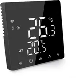 ReachMall WiFi Smart Thermostat, Smart LCD Thermostat Wasser für Tuya, Elektrischer Gaskessel Fußbodenheizung Thermostat für Tuya, Programmierbarer Thermostat(B Gas Boiler)