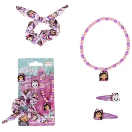 gabby's dollhouse Schmuckset Haarschmuck-Set – Perfekt für kreative Frisuren rosa