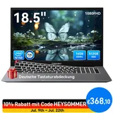 Blackview AceBook 10 18,5" Intel N150 16 GB RAM 512 GB SSD Win11 Pro Gray