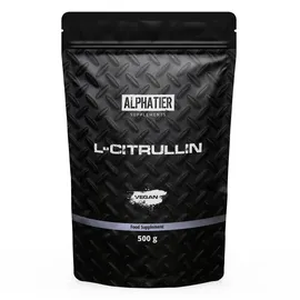 Alphatier L-Citrullin Malat Pulver hochdosiert vegan 500 g