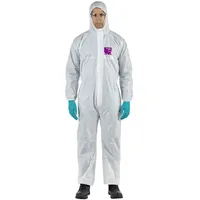 Ansell WH15S-00138-03 AlphaTec® 1500 - Modell 138 Chemikalienschutz, Weiß, M Kleider-Größe: M Weiß