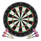 vidaXL Professionelles Dartboard Sisal mit 6 Darts