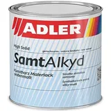 ADLER Samtalkyd Mattlack - RAL7001 Silbergrau 750 ml - Premium Kunstharzlack matt, Decklack für innen und außen mit guter Wetter- und Vergilbungsbeständigkeit, Bootslack Qualität