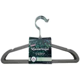 BURI Kleiderbügel 5 Kinder-Kleiderbügel mit Samtüberzug Hosenbügel Wäschebügel