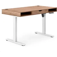 HJH Office Schreibtisch Worktime Style Eiche / Beige