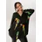 aniston plus Longbluse mit Papageien Druck Schwarz 50