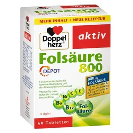 Doppelherz Aktiv Folsäure 800 Depot Tabletten 60 St.