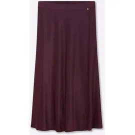 sheego Faltenrock Damen Rot 44