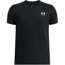Under Armour Sportstyle Left Chest Jungen T-Shirt, schwarz - YXL