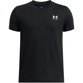 Under Armour Sportstyle Left Chest Jungen T-Shirt, schwarz - YXL