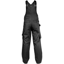 DASSY® Ventura BW 320g Latzhose mit Kniepolstertaschen - schwarz - 63