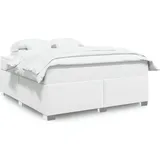 vidaXL Boxspringbett 180 x 200 cm Weiß
