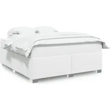 vidaXL Boxspringbett 180 x 200 cm Weiß